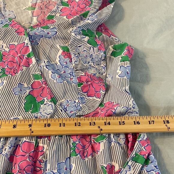 Crown & Ivy Floral Tiered Maxi Dress Size 10 - Picture 7 of 9